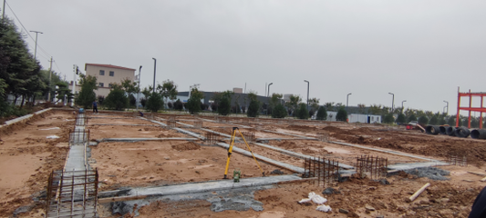 運城市國森彩印新建醫(yī)藥包裝生產線項目研發(fā)樓主體施工正式啟動